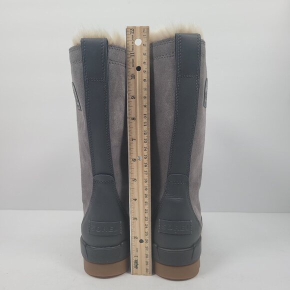Sorel Tivoli IV Tall WP Women's Gray Waterproof Boots NL3426-052 US Size 6 NWB - Picture 11 of 12